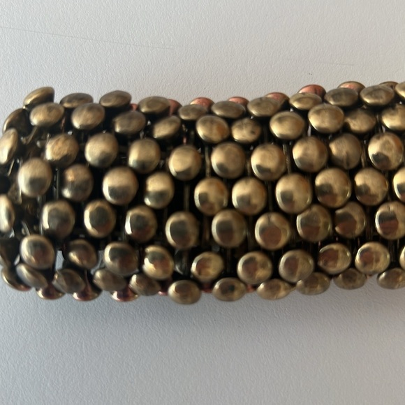 Bronze Gun Metal Stretch Bracelet - Picture 2 of 8